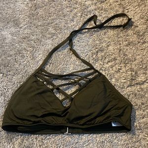 Bathing Suit Top | Green Bikini |